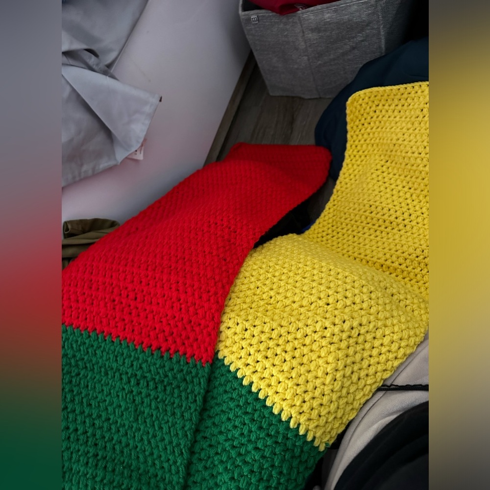 Hand Knitted Scarf